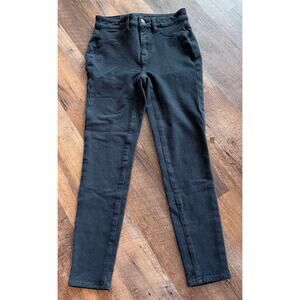 American Eagle Black Next Level Stretch High Rise Skinny Jeans 4 Short Petite